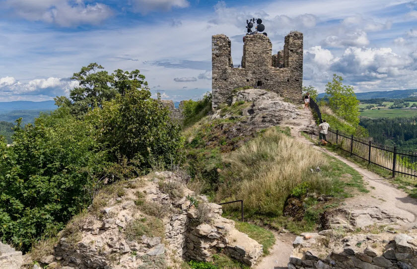 Andělská Hora - castle ruins, Czech Republic (Czechia)